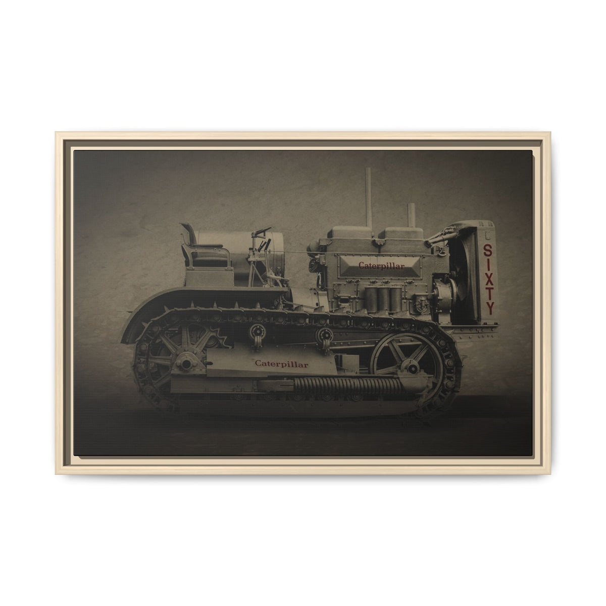 Legacy 60 'Sixty' Crawler | Graphic Wall Art on Framed Canvas