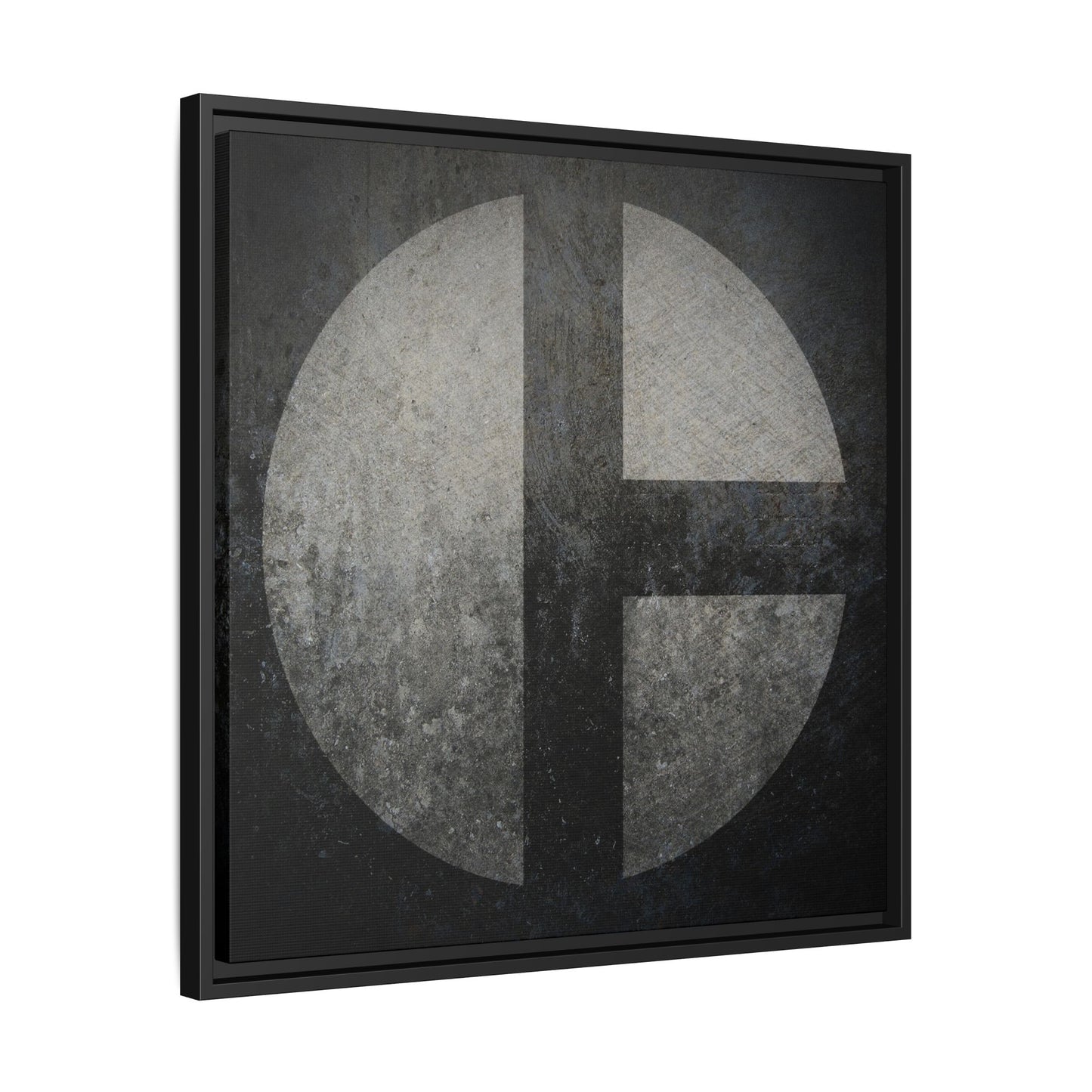 C Moon  | Framed Wall Art on Stretched Canvas