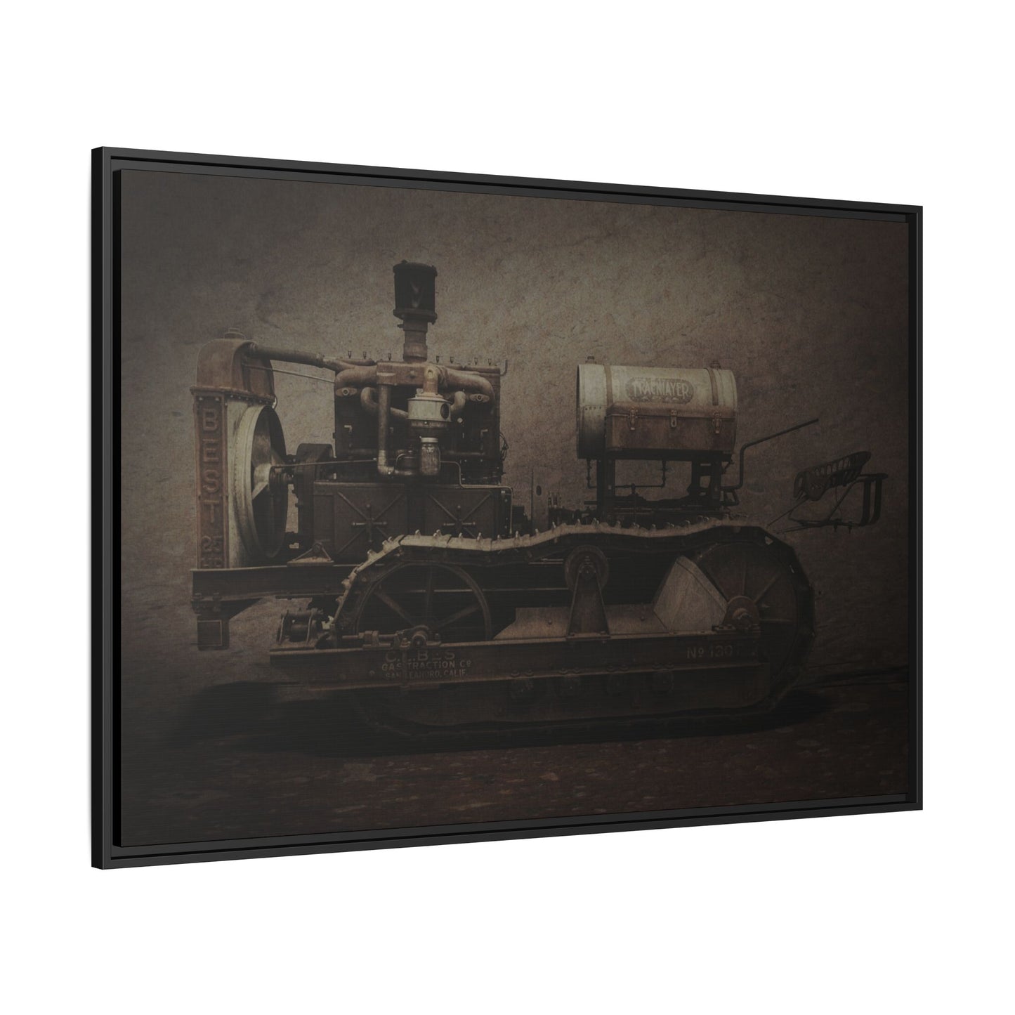 Vintage HOLT BEST 25 Crawler | Framed Wall Art on Stretched Canvas