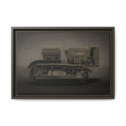 Vintage 60 'Diesel' Crawler | Framed Photo Wall Art on Canvas