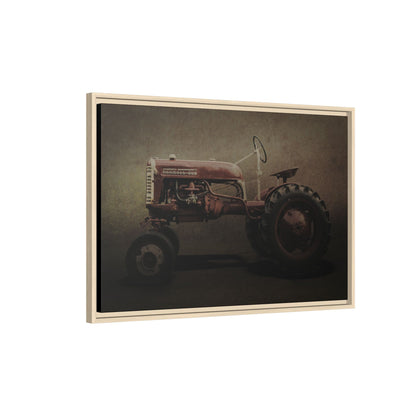 Vintage Farmall Cub Tractor | Framed Wall Art on Stretched Canvas