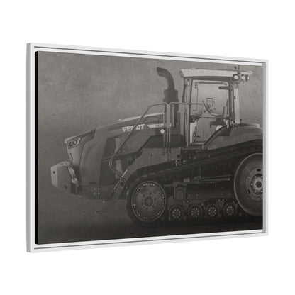 Fendt 110 Track Side View | Framed Photo Wall Art on Canvas
