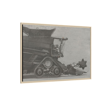 Fendt Ideal Side View | Framed Photo Wall Art on Canvas
