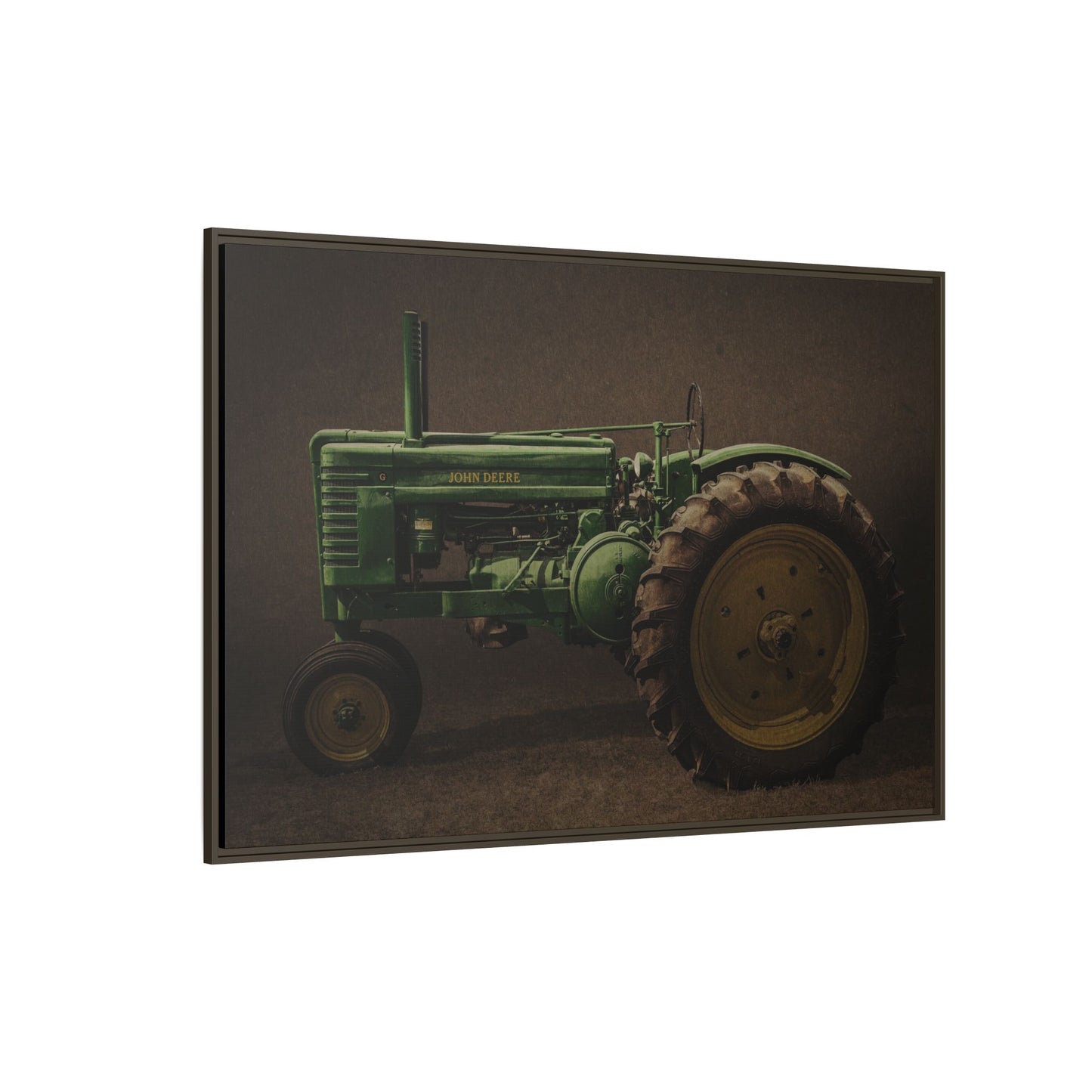Vintage John Deere Model G | Framed Wall Art on Stretched Canvas