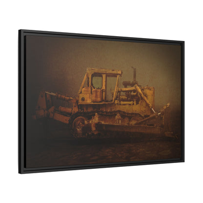 Classic D8 Dozer | Framed Wall Art on Stretched Canvas