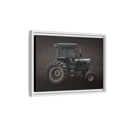 Vintage Ford 8600 Tractor Photo Wall Art on Canvas
