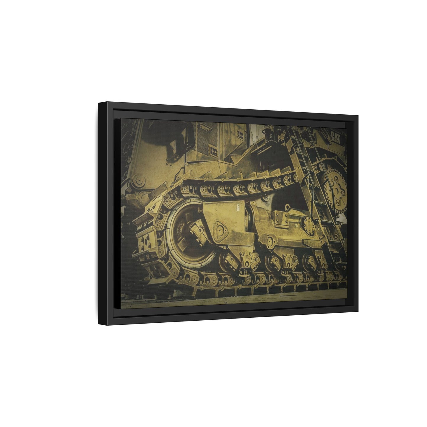 Big D11 Dozer Detail | Photo Art on Framed Canvas