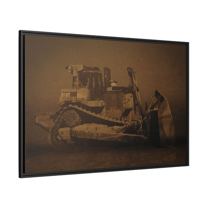 Classic Crawler D10T Photo Wall Art on Canvas