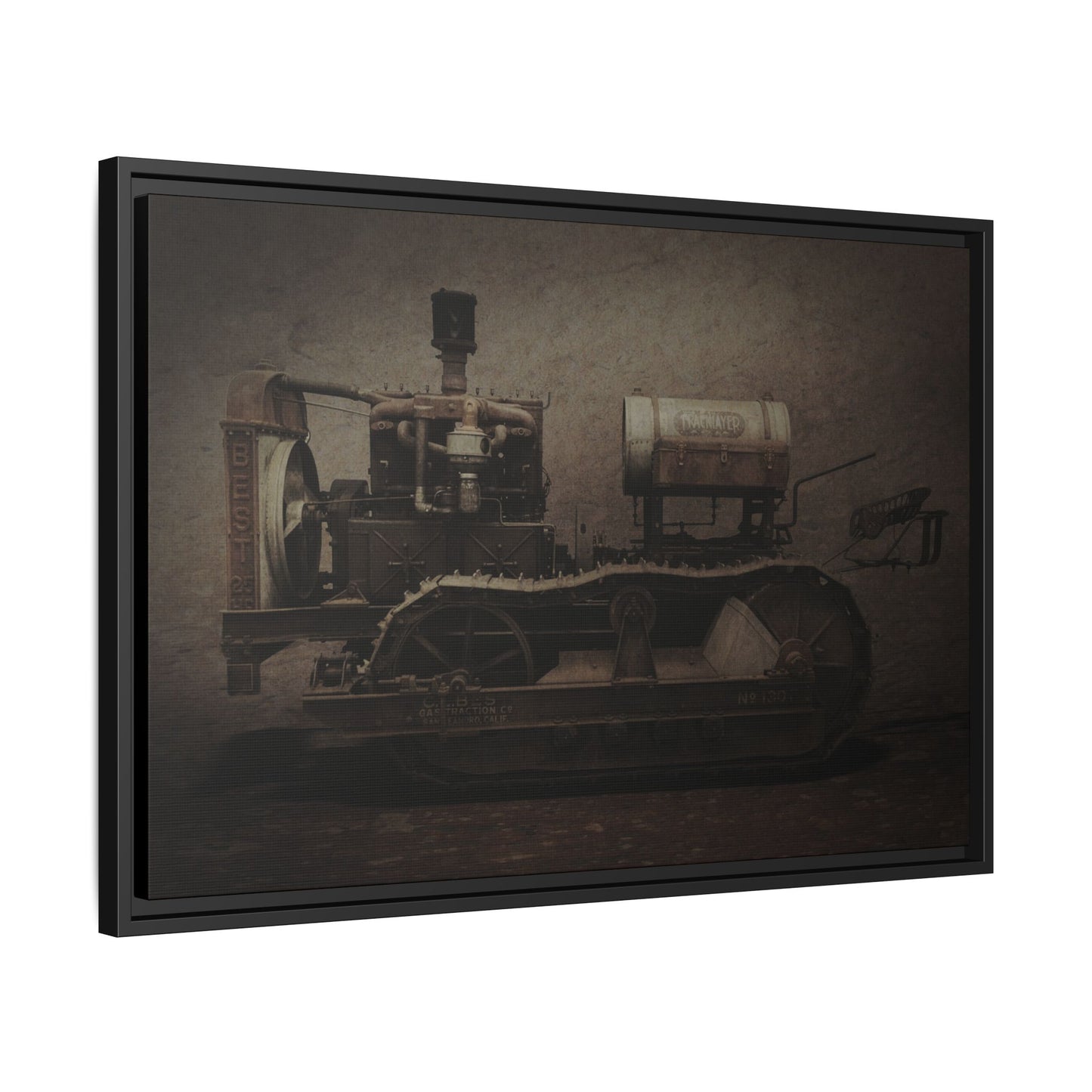 Vintage HOLT BEST 25 Crawler | Framed Wall Art on Stretched Canvas