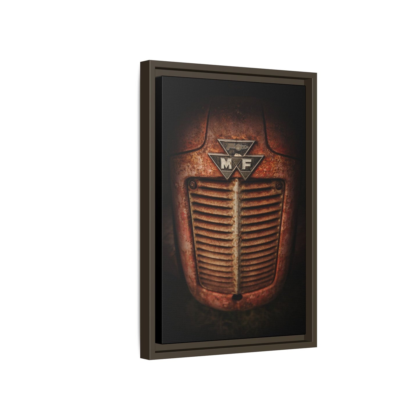 Vintage Rusty Massey Grill on Canvas