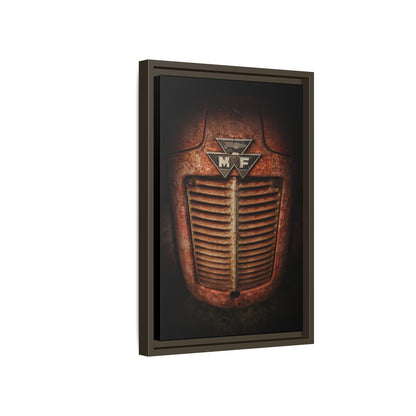 Vintage Rusty Massey Grill on Canvas