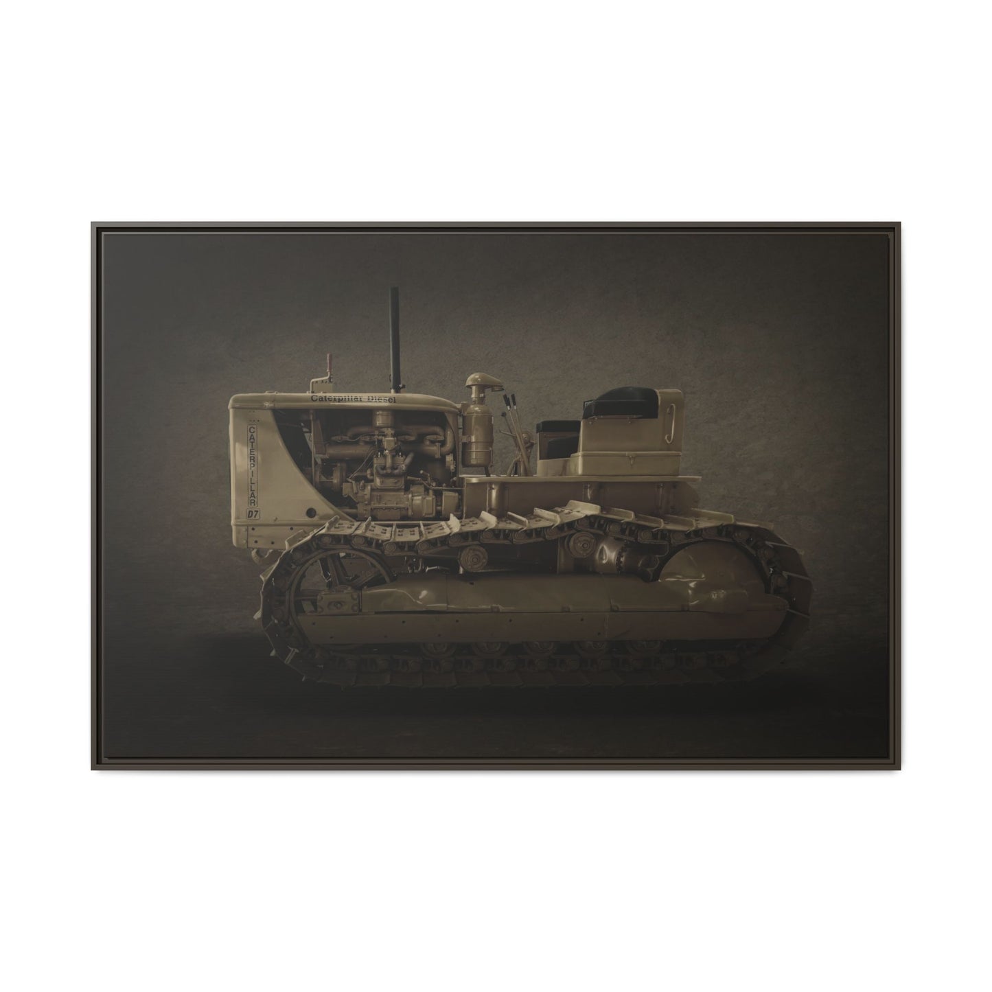 Classic D7 Crawler Photo Art on Framed Canvas