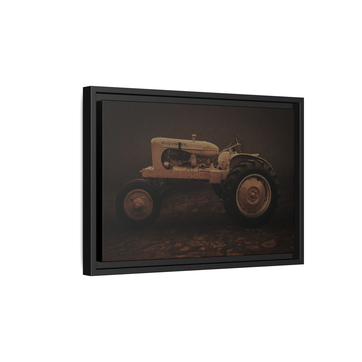 Vintage Allis Chalmers WC | Framed Wall Art on Stretched Canvas