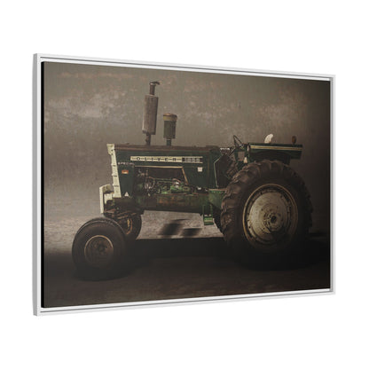 Classic Oliver 1855 Tractor | Framed Wall Art on Stretched Canvas