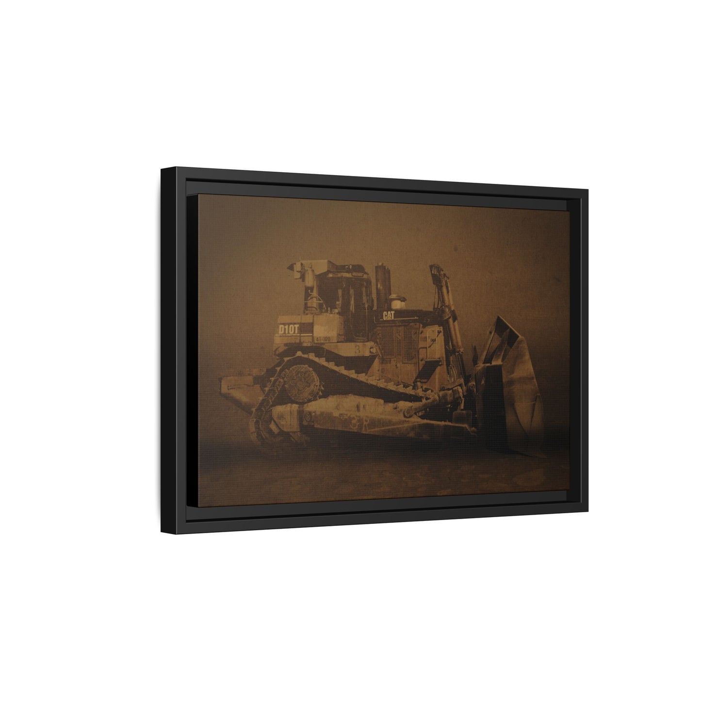 Classic Crawler D10T Photo Wall Art on Canvas