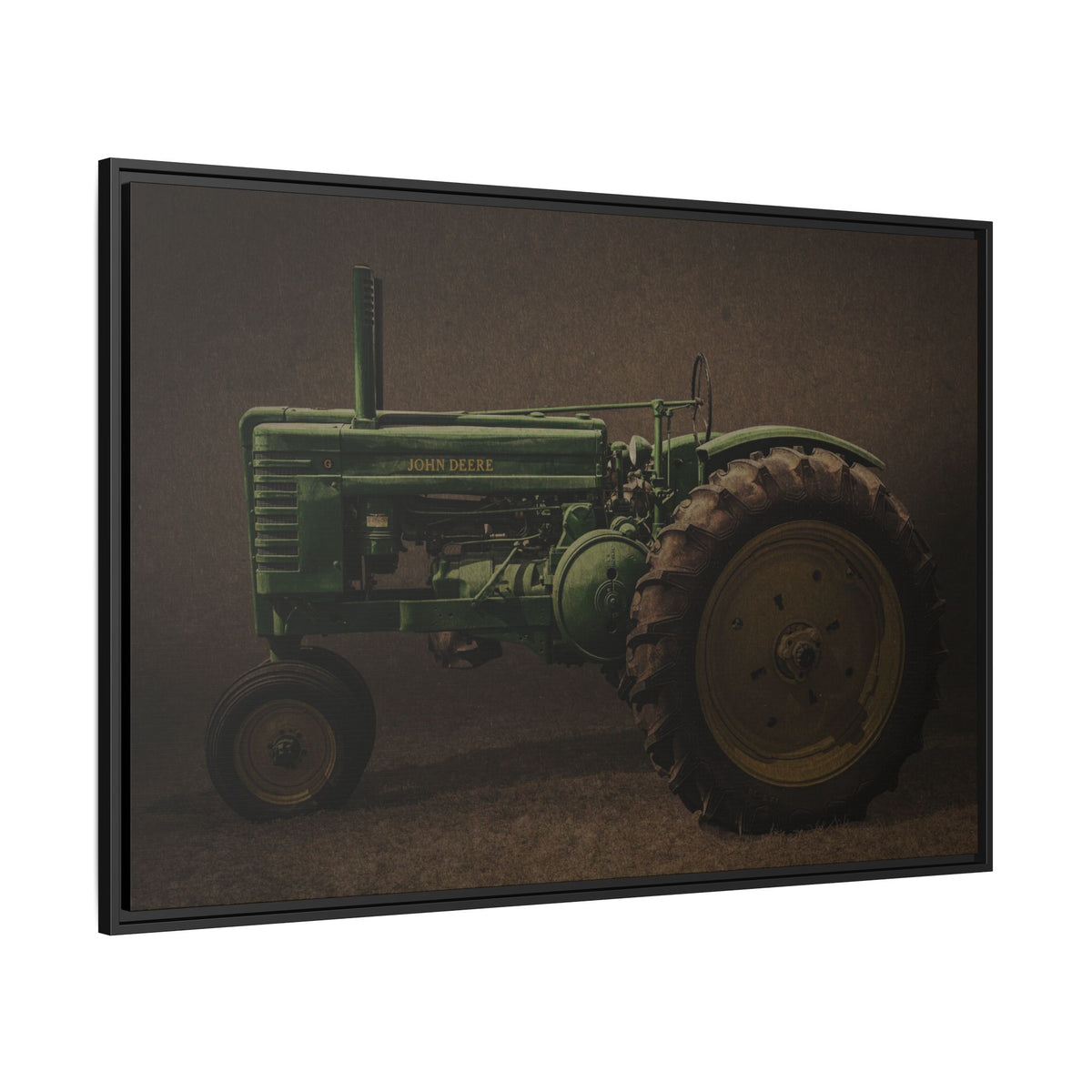 Vintage John Deere Model G | Framed Wall Art on Stretched Canvas