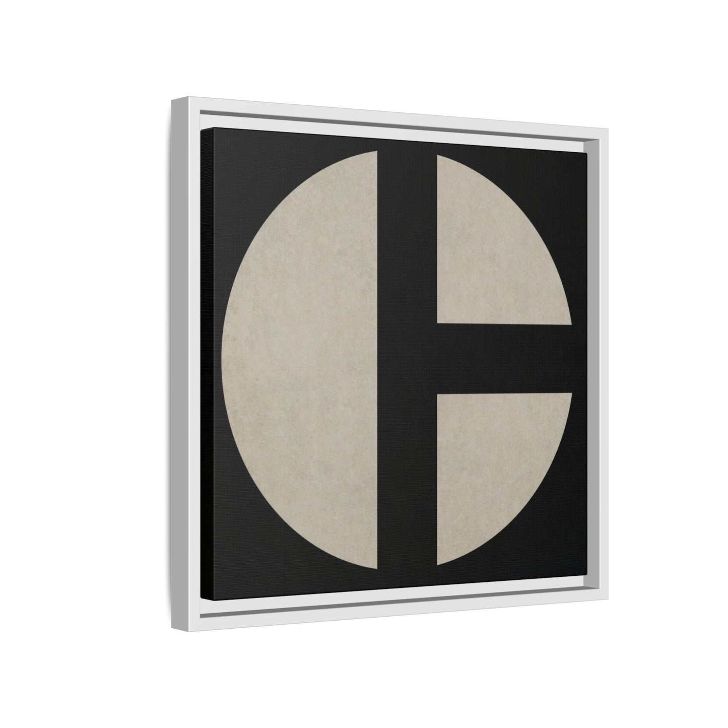 C Moon - CLEAN  | Framed Wall Art on Stretched Canvas