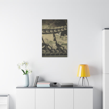 D11 Track Action | Triptych | Center Panel | Unframed