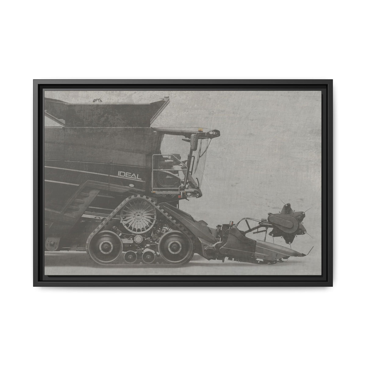 Fendt Ideal Side View | Framed Photo Wall Art on Canvas