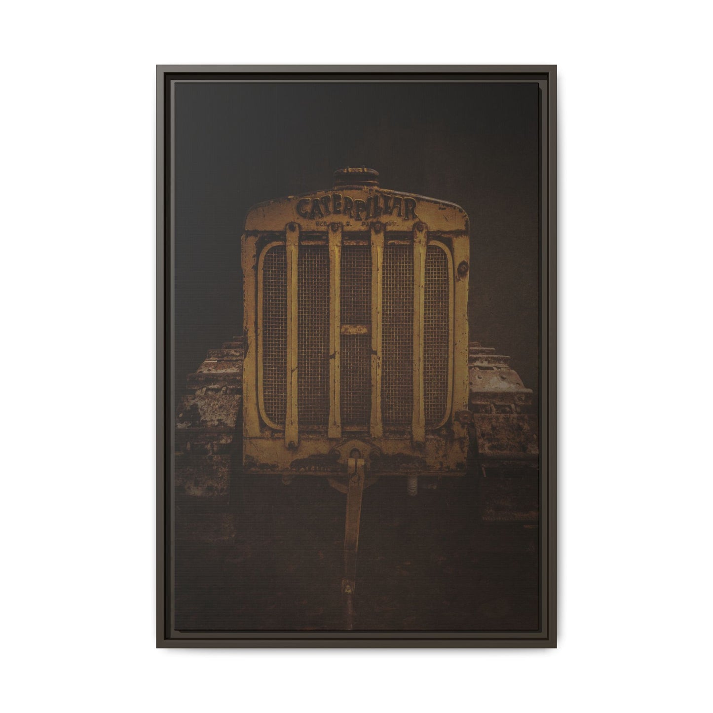 Classic Crawler Grill Comming At You | Framed Wall Art on Stretched Canvas