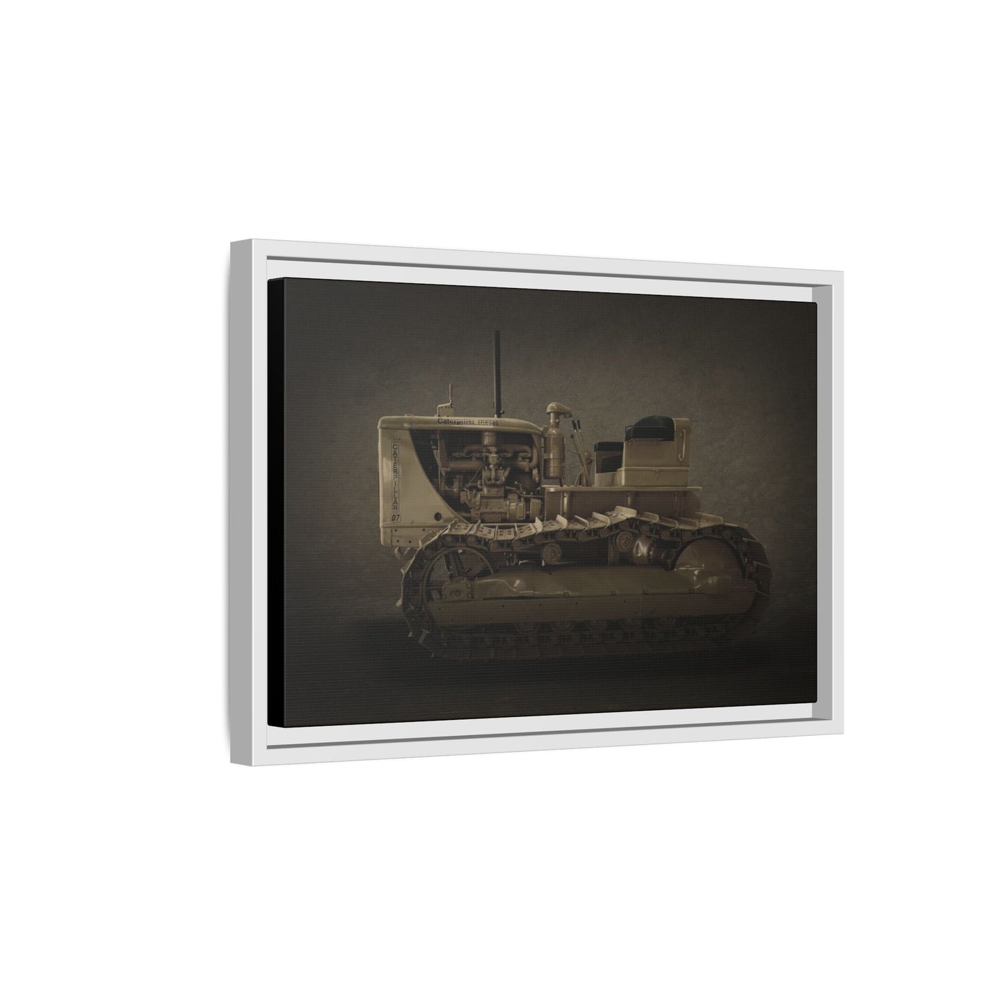 Classic D7 Crawler Photo Art on Framed Canvas