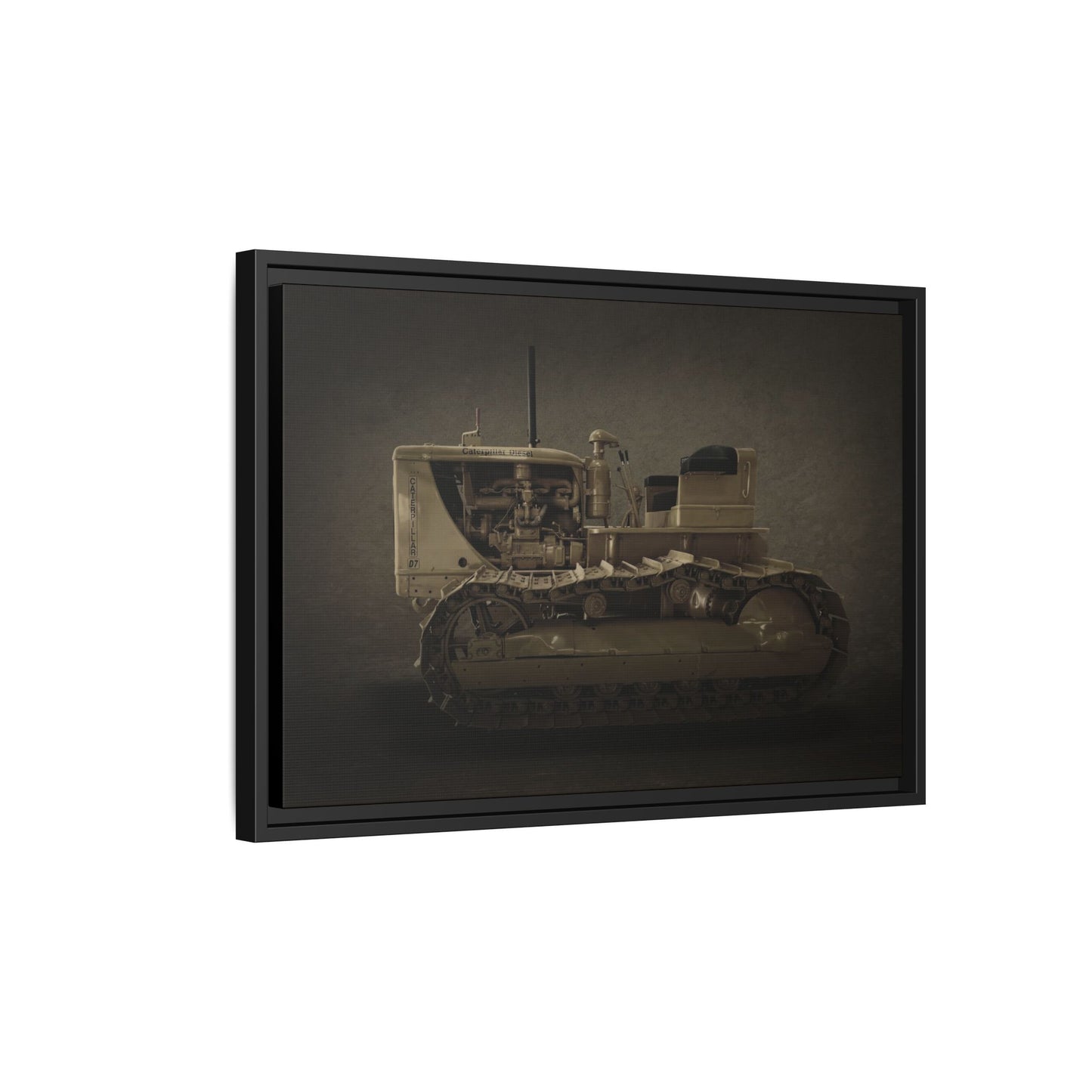 Classic D7 Crawler Photo Art on Framed Canvas