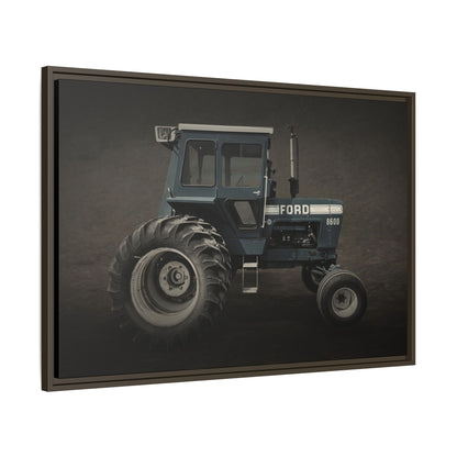 Vintage Ford 8600 Tractor Photo Wall Art on Canvas