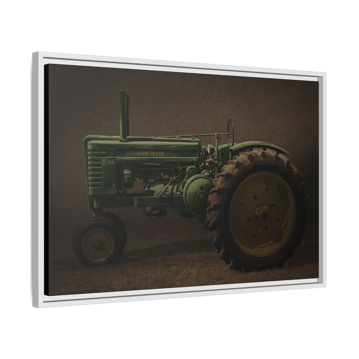 Vintage John Deere Model G | Framed Wall Art on Stretched Canvas