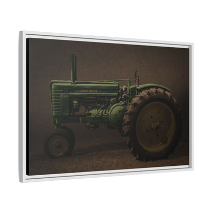 Vintage John Deere Model G | Framed Wall Art on Stretched Canvas