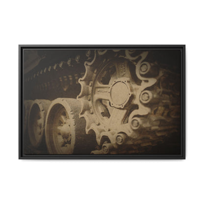 Weathered Crawler CloseUp | Framed Wall Art on Stretched Canvas