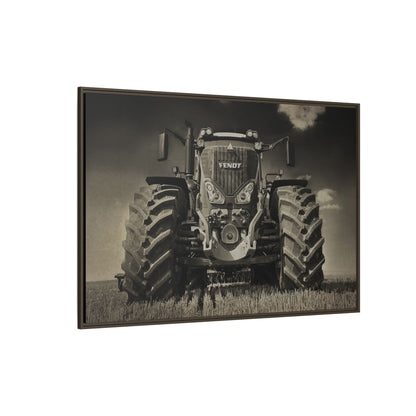 Fendt 800 Vario Coming At You | Framed Photo Wall Art on Canvas