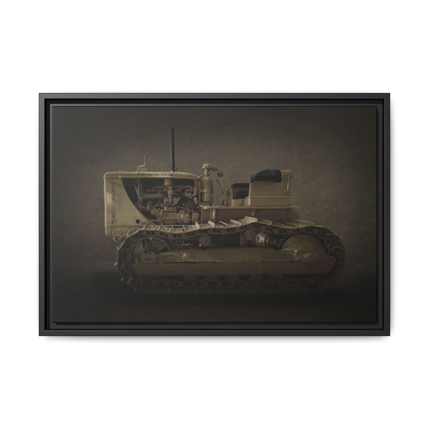 Classic D7 Crawler Photo Art on Framed Canvas