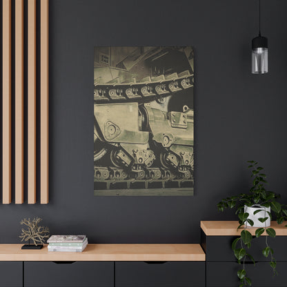 D11 Track Action | Triptych | Center Panel | Unframed