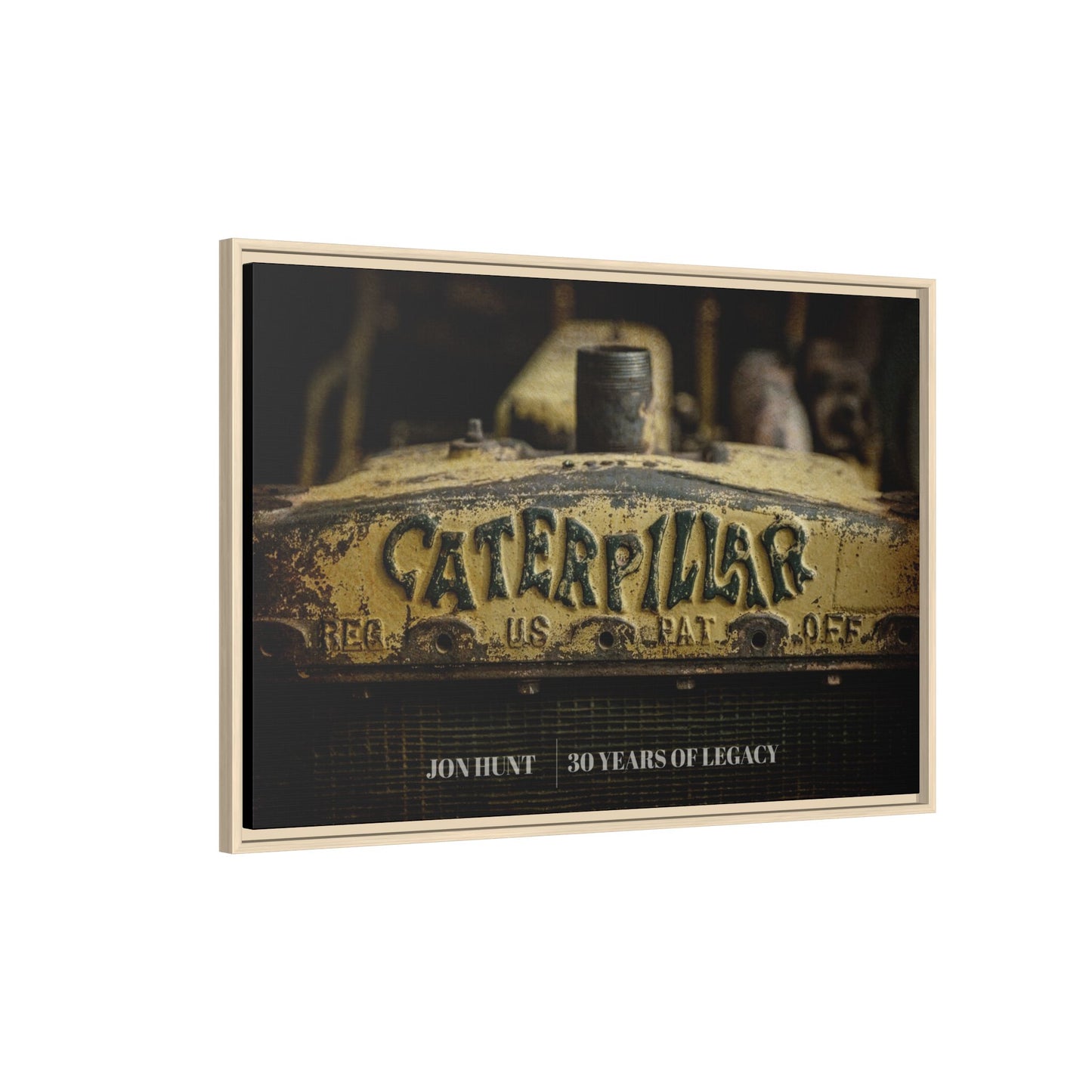 Personalized - Jon Hunt - Crawler Grill | Photo Wall Art on Framed Canvas