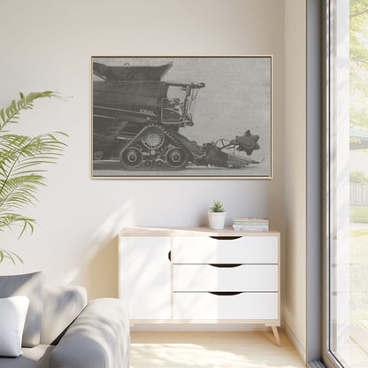 Fendt Ideal Side View | Framed Photo Wall Art on Canvas