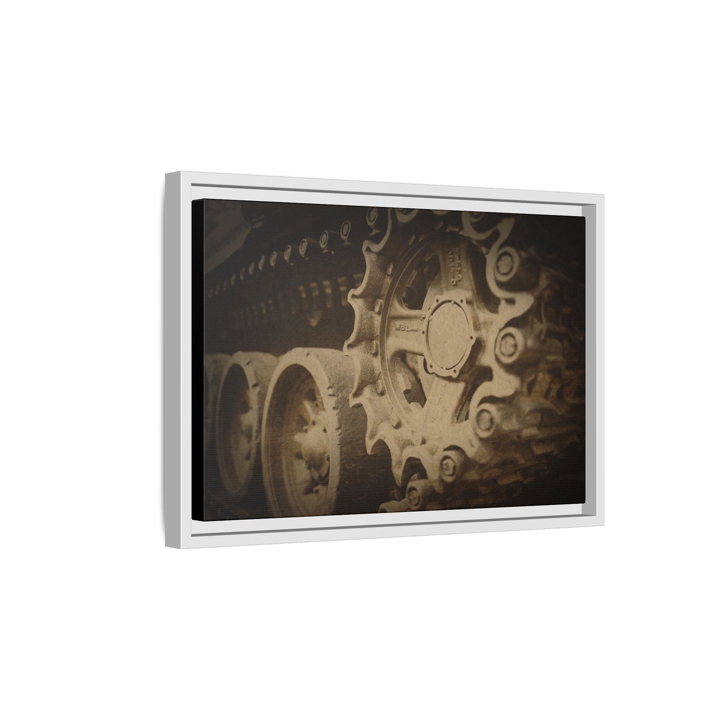 Weathered Crawler CloseUp | Framed Wall Art on Stretched Canvas