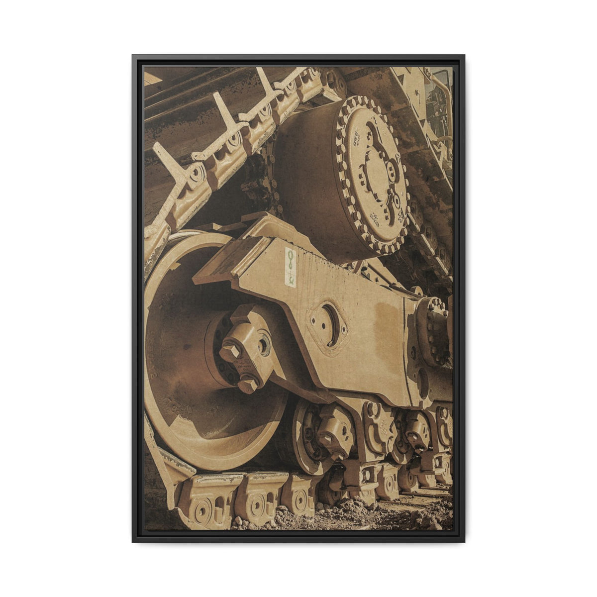 Epic D8 Dozer Track | FRAMED | Center Panel
