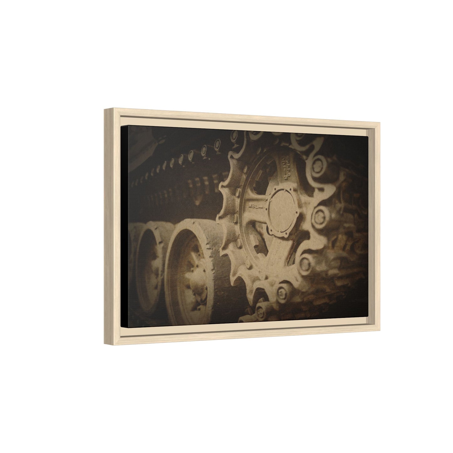 Weathered Crawler CloseUp | Framed Wall Art on Stretched Canvas