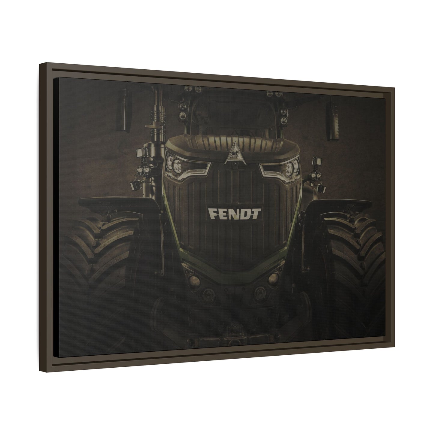 Fendt 1000 Coming At You | Framed Wall Art on Stretched Canvas