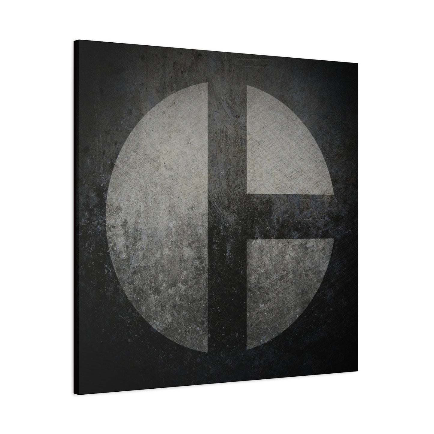 C Moon Graphic Art | Stretched Canvas (no decorative frame)