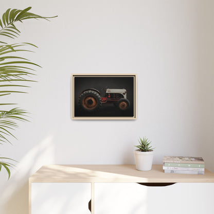 Vintage Ford 8N Tractor Photo Wall Art on Canvas