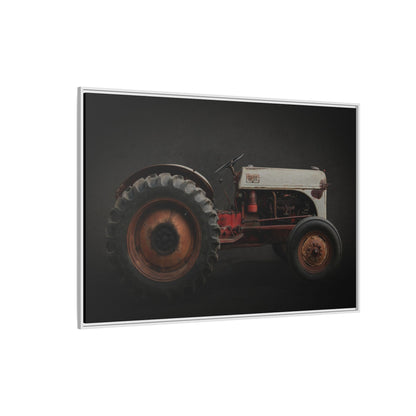 Vintage Ford 8N Tractor Photo Wall Art on Canvas