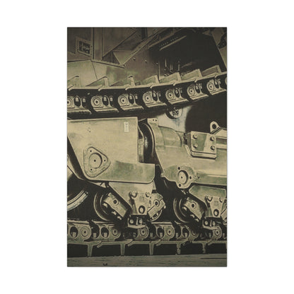 D11 Track Action | Triptych | Center Panel | Unframed