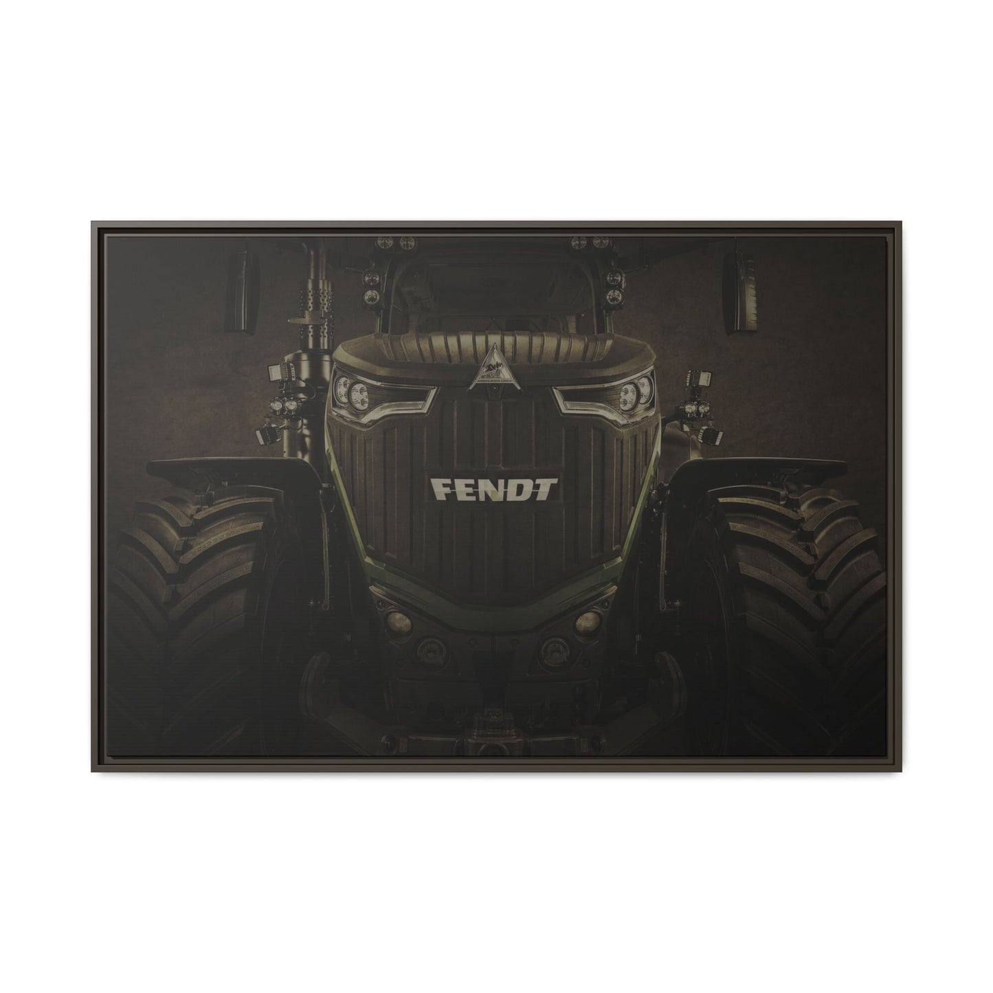 Fendt 1000 Coming At You | Framed Wall Art on Stretched Canvas