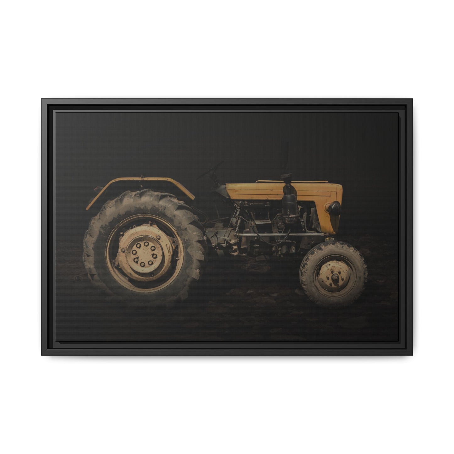 Vintage Usra Tractor Photo Wall Art on Canvas