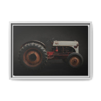 Vintage Ford 8N Tractor Photo Wall Art on Canvas