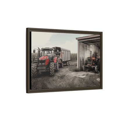 Massey Ferguson Legacy Photo Wall Art on Framed Canvas