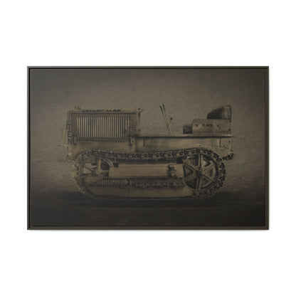 Vintage Crawler 10 'TEN' Tractor | Photo Wall Art on Framed Canvas