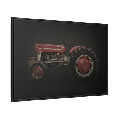 Classic Massey 135 Vintage Photo Wall Art on Stretched Canvas