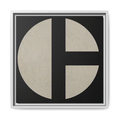 C Moon - CLEAN  | Framed Wall Art on Stretched Canvas
